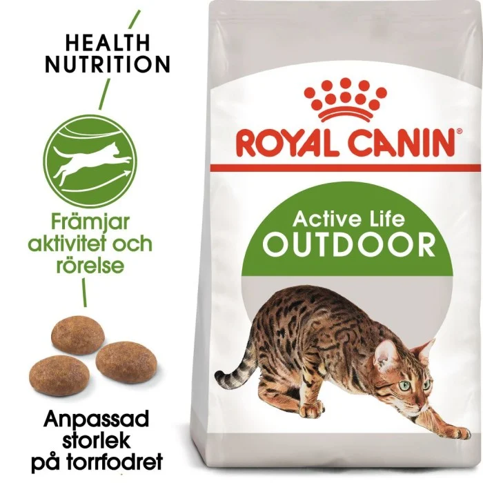 Royal Canin Outdoor Adult Torrfoder för katt 10 kg