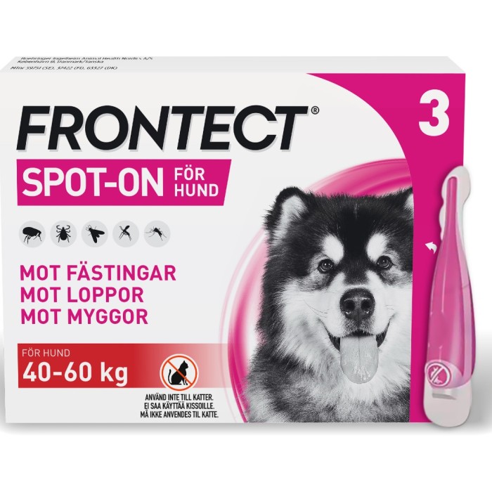 Frontect 40-60 kg, spot-on, lösning 3 x 6 ml