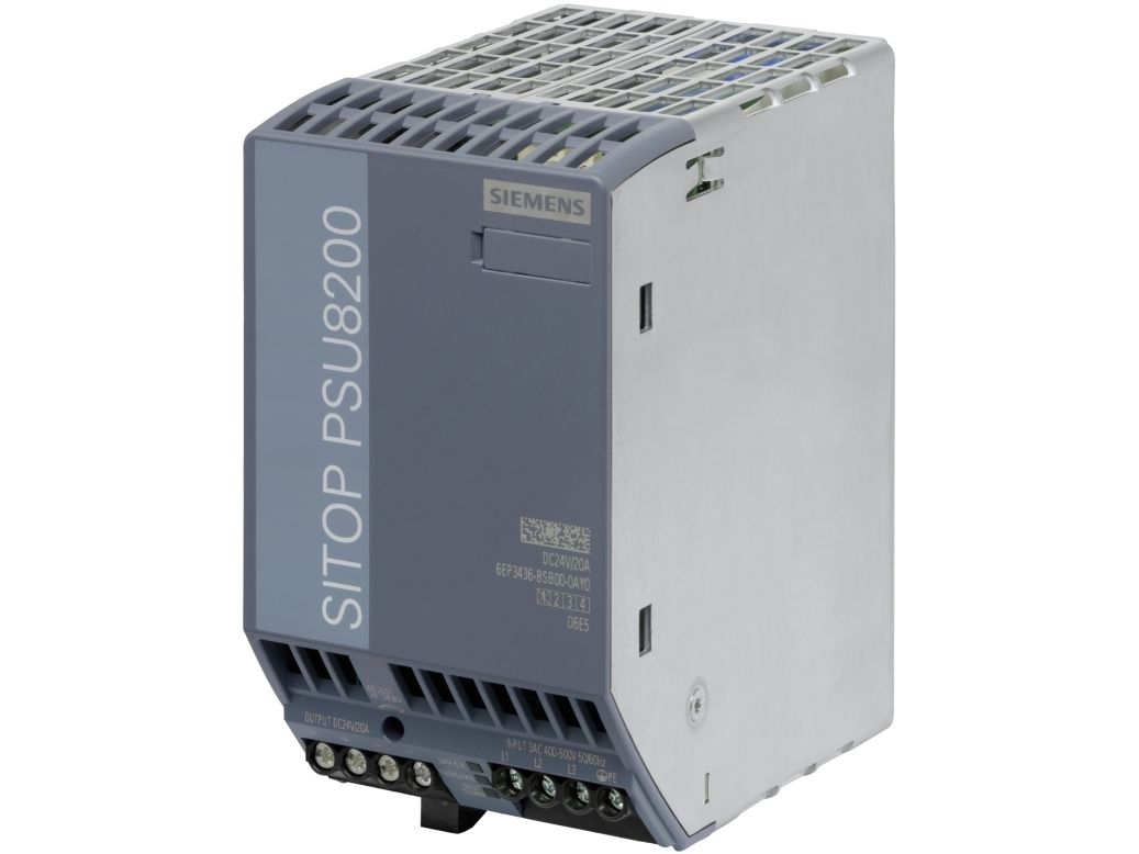 Siemens 6EP3436-8SB00-0AY0, inomhus, IP20, Multifärg, CE, RoHS, REACH, 70 mm, 125 mm
