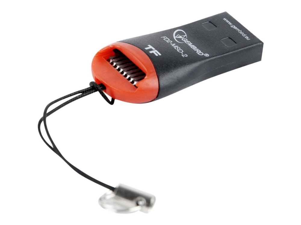 Gembird - Kortläsare (TransFlash, microSD, microSDHC) - USB 2.0