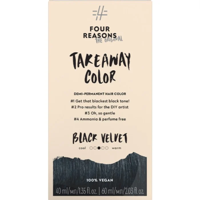 Four Reasons Take Away Color 1.0 Black Velvet