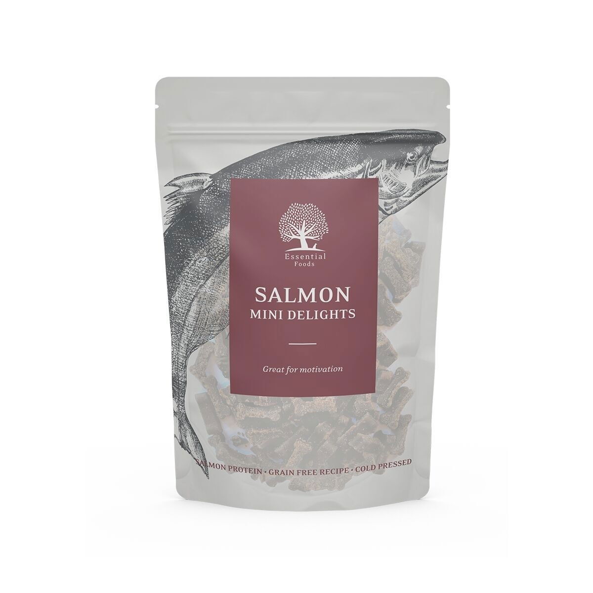 Essential Foods Salmon Mini Delights Hundgodis 100 g
