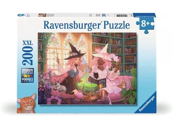 Ravensburger Pussel: Enchanting Library XXL 200 Bitar, bild 4