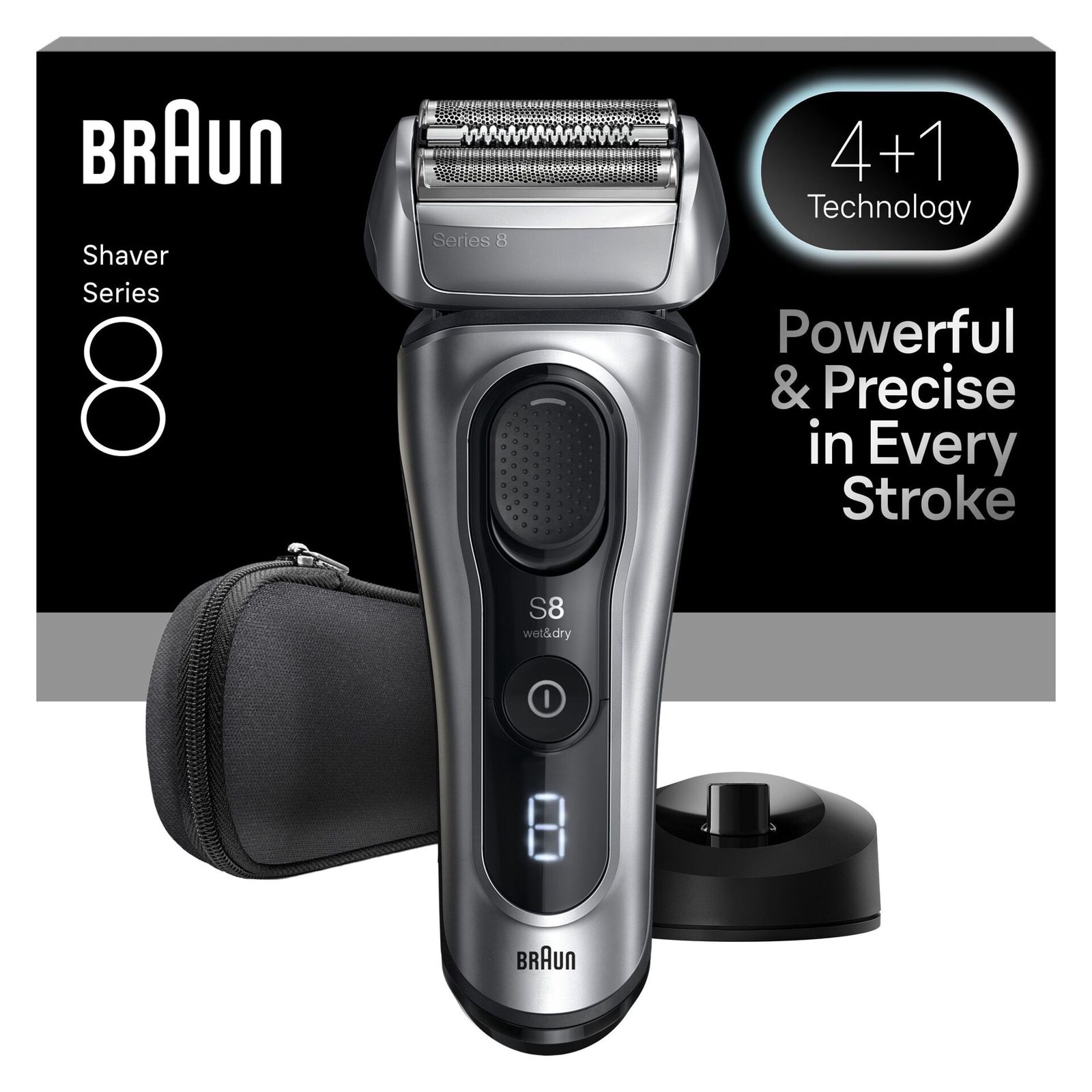 Braun Series 8 8617S rakapparat