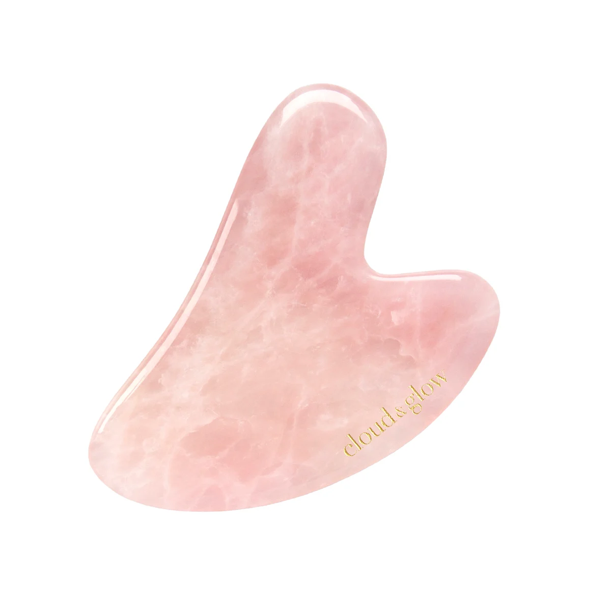 Cloud & Glow Rose Quartz Gua Sha Pink 1 pcs