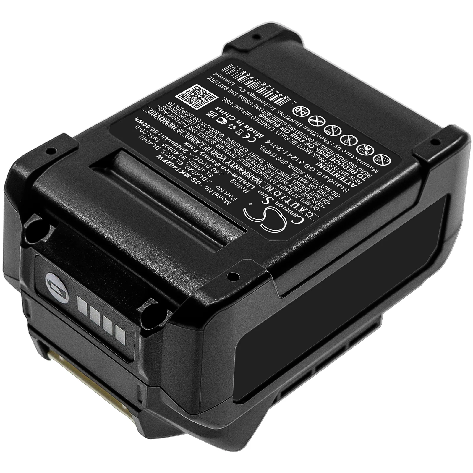 Batteri till Elverktyg för Makita 40V MAX XGT, W001G, TD001G m.fl., bild 4