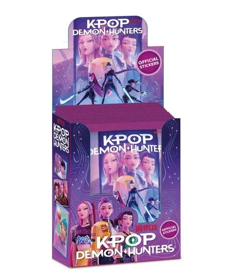 K-Pop Demon Hunters Stickers Display - 40st klistermärkespaket (200 klistermärken)