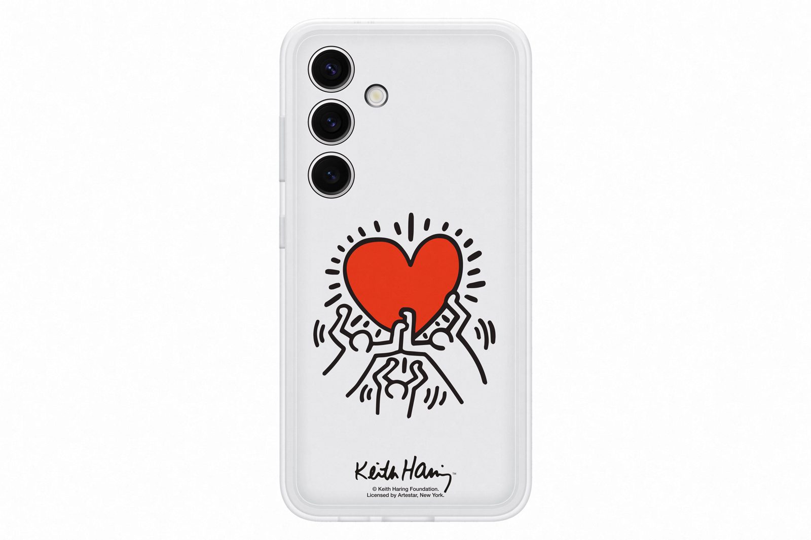 Samsung Galaxy S24 Plus Flipsuit fodral (vitt)