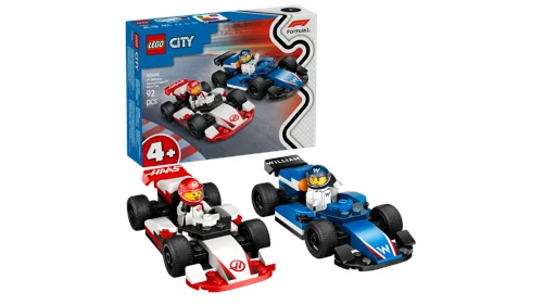 LEGO City F1 Williams Racing & Haas F1 racerbilar 60464, bild 3