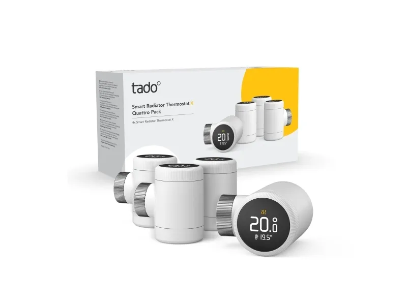 tado Smart Radiator Thermostat X 4-pack, bild 4