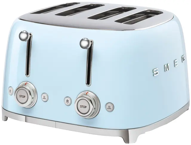Smeg 50’s Style brödrost TSF03PBEU (pastellblå)
