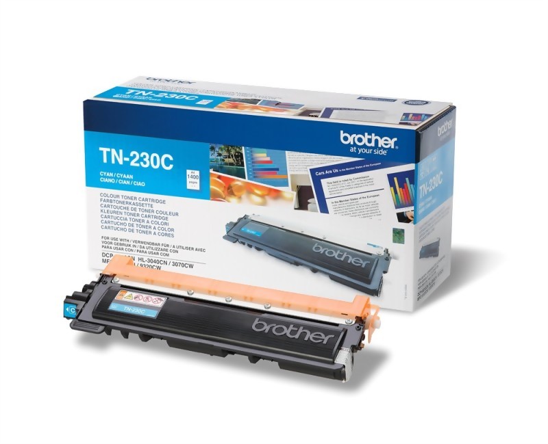 Brother TN230C, 1400 sidor, Cyan