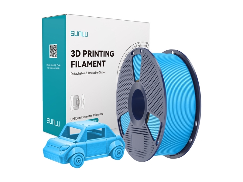 Sunlu PETG C-filament 1,75 mm 1 kg, cyan