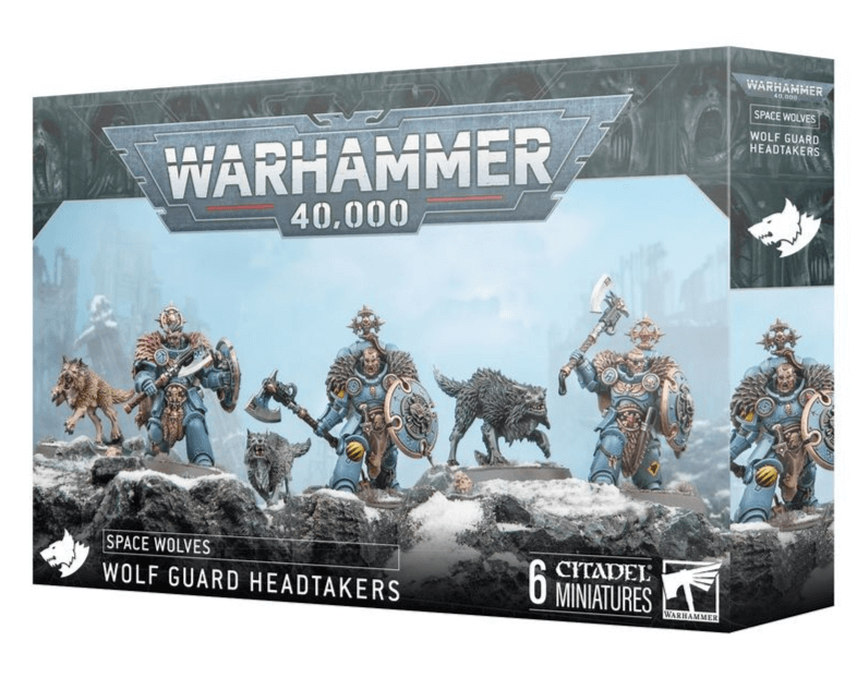Warhammer: 40K - Space Wolves Wolf Guard Headtakers