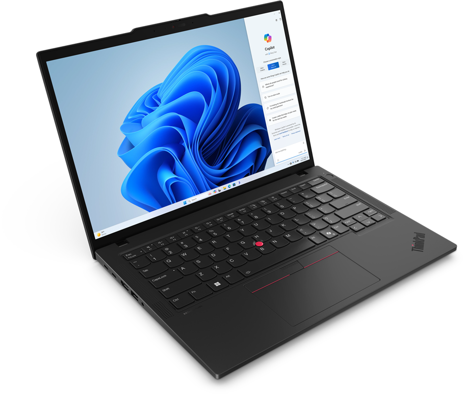 Lenovo ThinkPad T14 G5, 14" Full HD+ IPS matt, AMD Ryzen 7 Pro 8840U, 32 GB, 1 TB PCIe SSD, WiFi 6E, bakbelyst tangentbord, Win11 Pro, 3 års Premier Support, bild 3