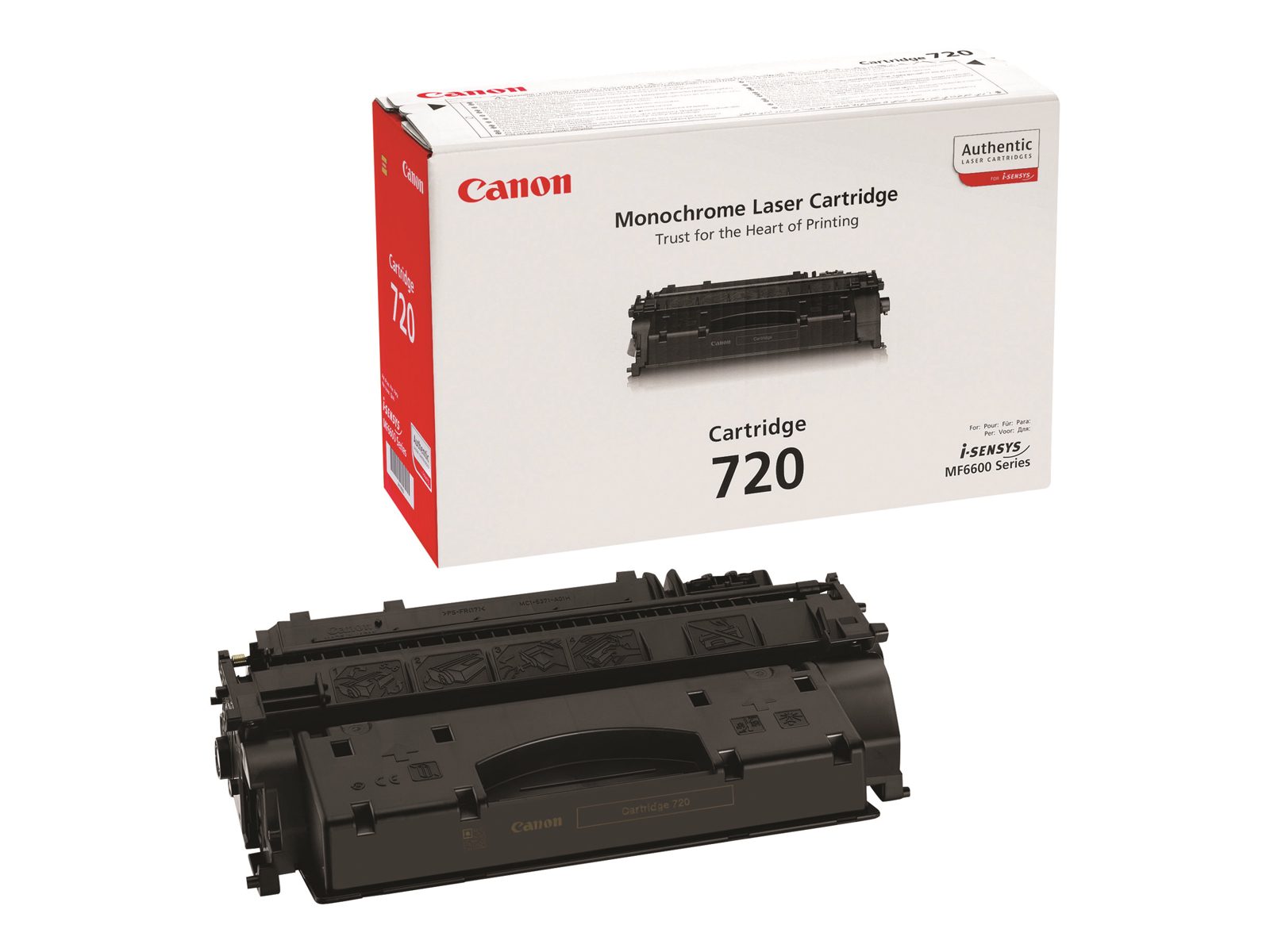 Canon CRG-720 - Svart - original - tonerkassett - för i-SENSYS MF6680DN