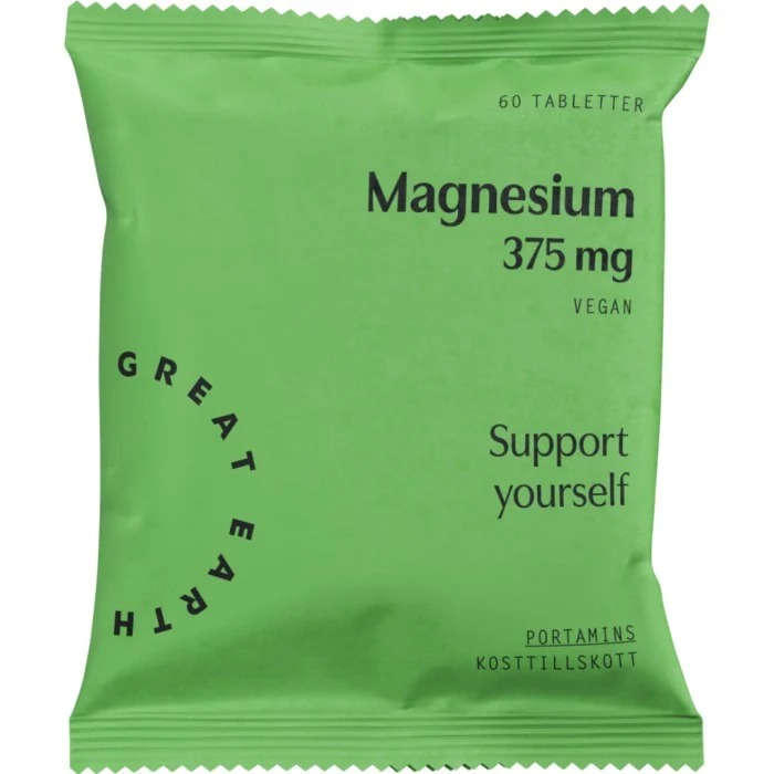 Great Earth Magnesium 375 mg 60 pcs