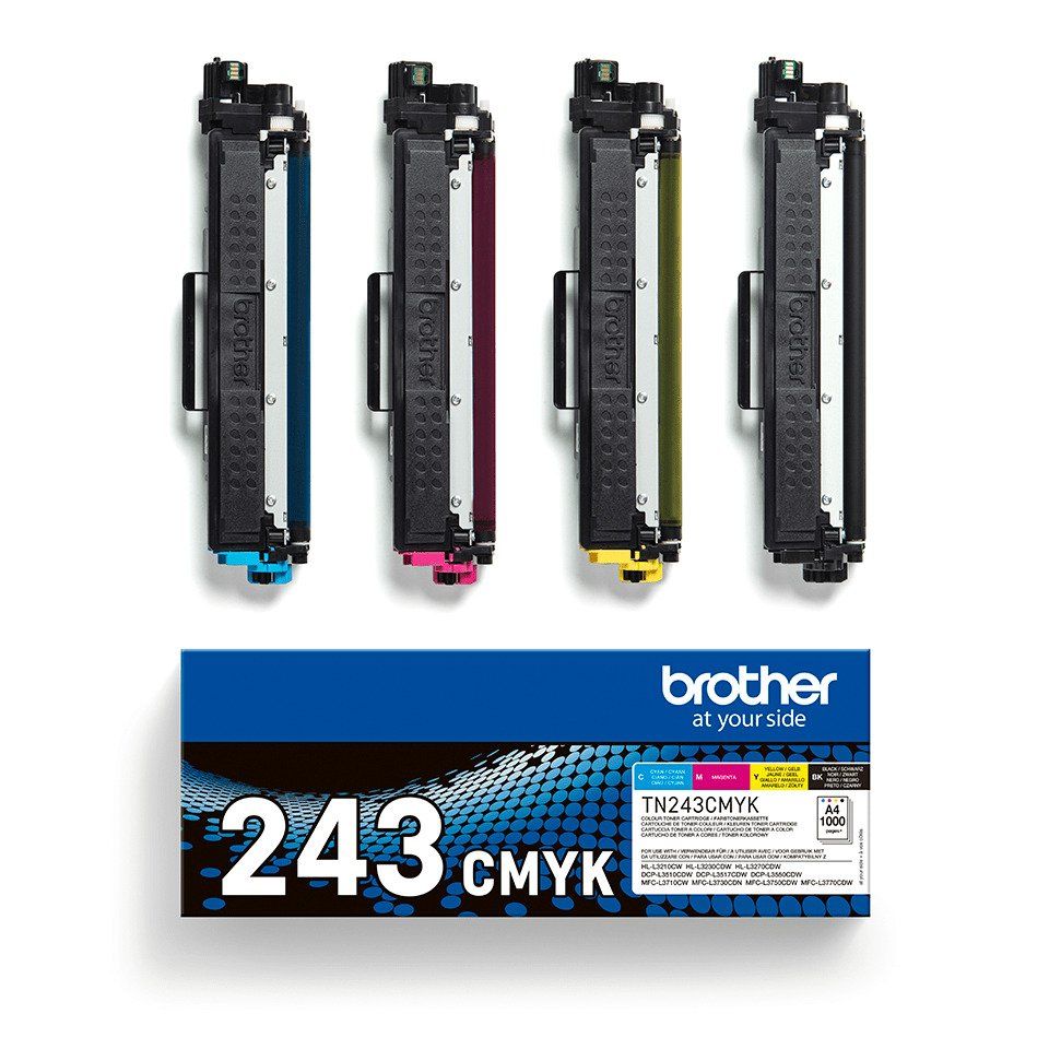 Brother HL-3210/ 3270/ MFC3750/ färgpatron 4-pack, bild 2