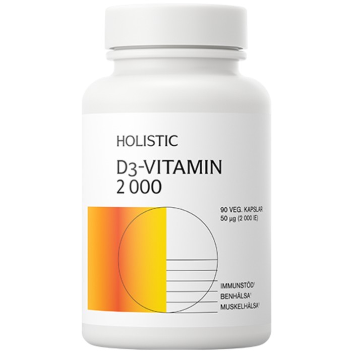 Holistic D3-Vitamin 2000 90 pcs