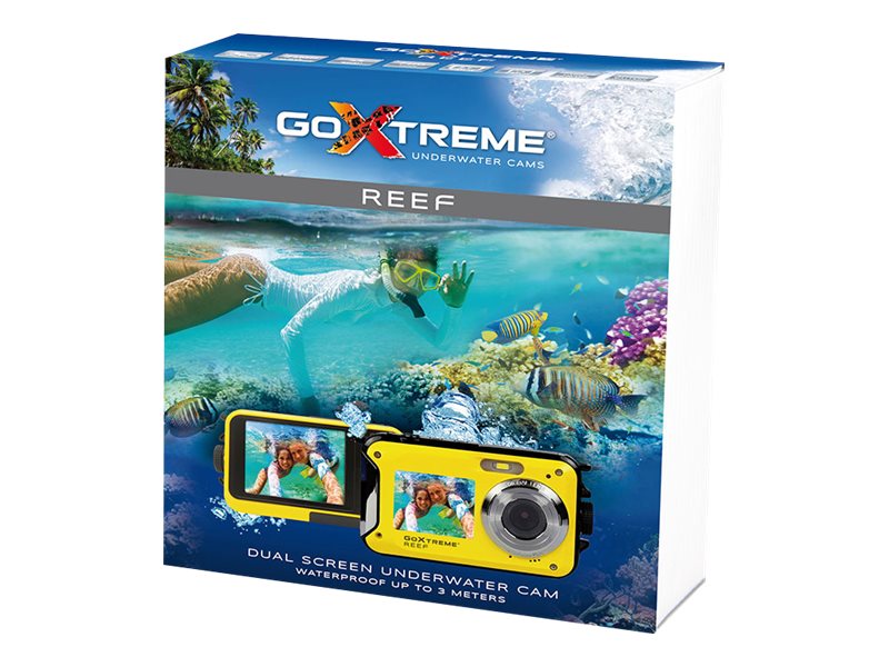 Easypix GoXtreme Reef kompaktkamera 8,0 MP / 24,0 MP interpolerad, gul