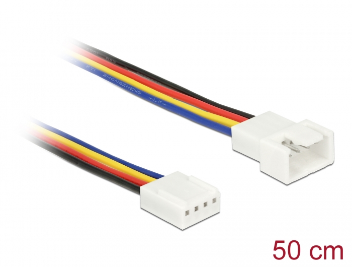 Förlängningskabel för 4-pins PWM-fläktar 50 cm, DeLOCK, bild 4