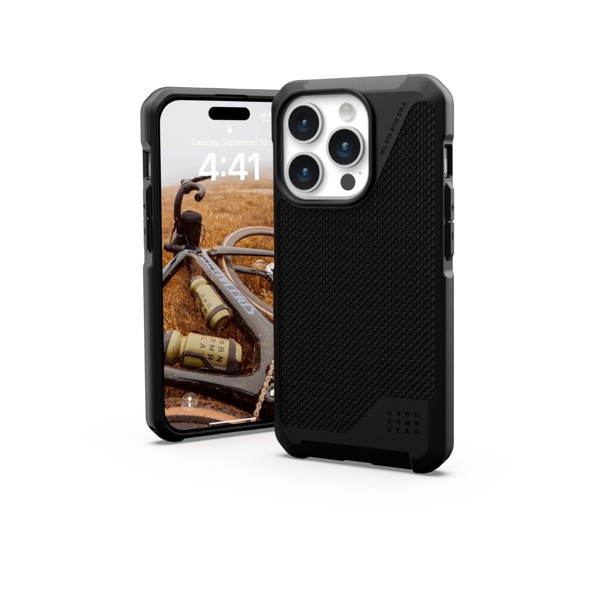 UAG iPhone 15 Pro Metropolis Lt MagSafe skal Kevlar, svart
