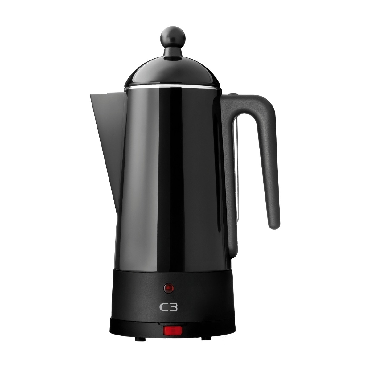C3 Design 30-30254ECO perkolator, svart