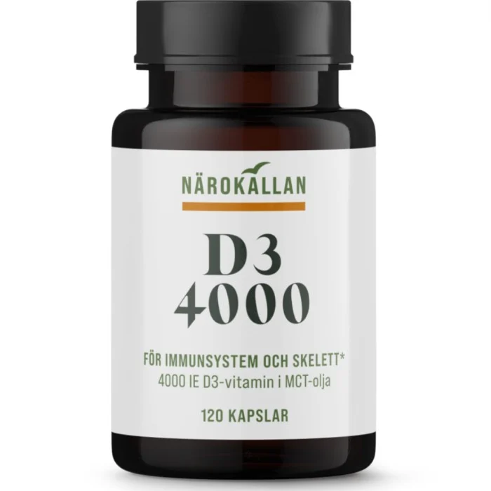Närokällan D3 4000 IE 120 st