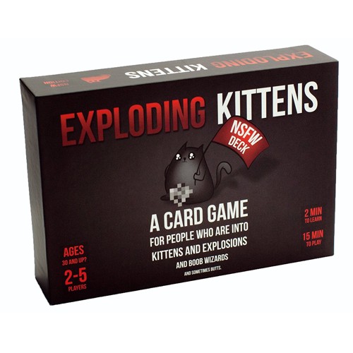 Exploding Kittens NSFW Pink Edition (Engelsk Version)