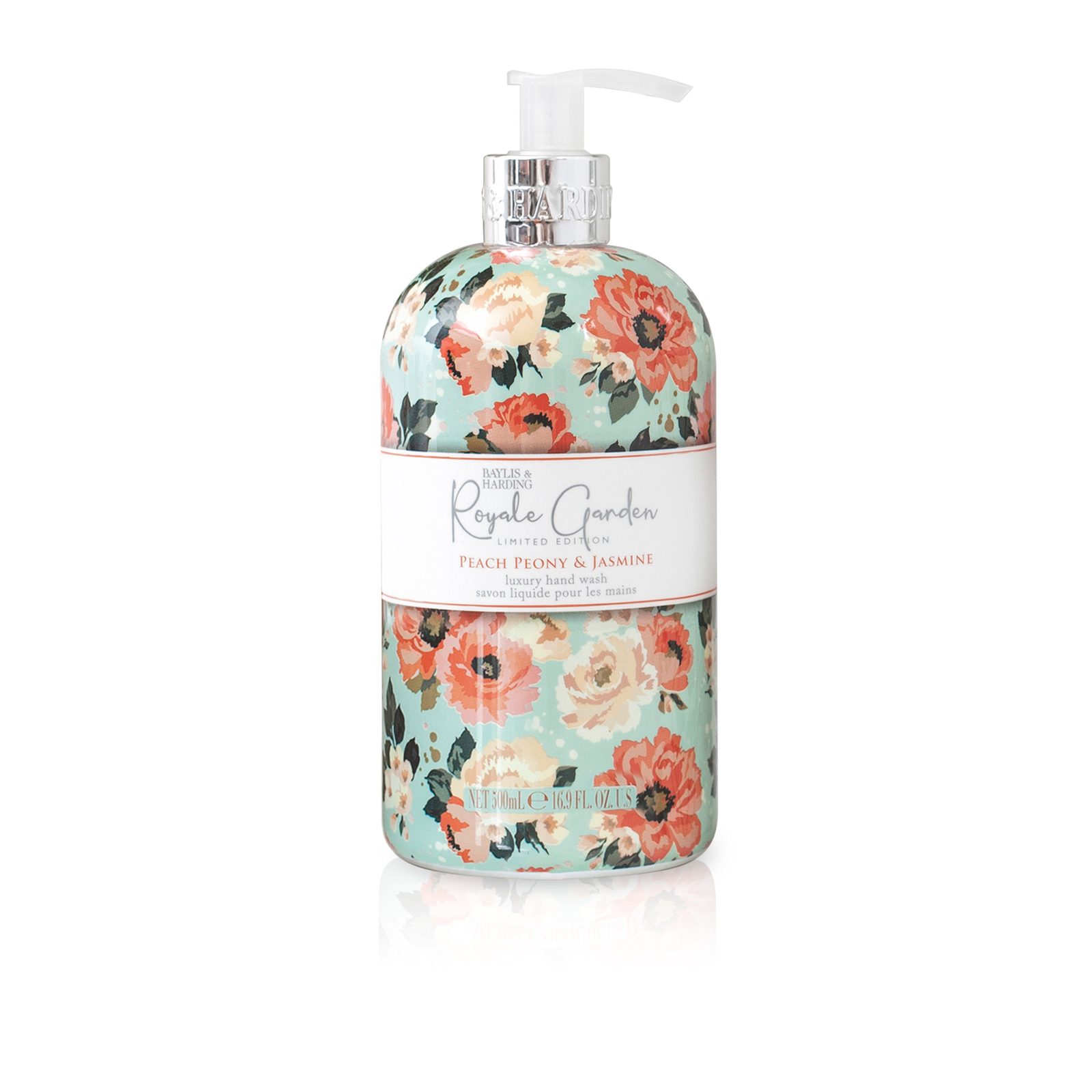 Baylis & Harding Royale Garden Hand Wash Peach Peony & Jasmine 500 ml