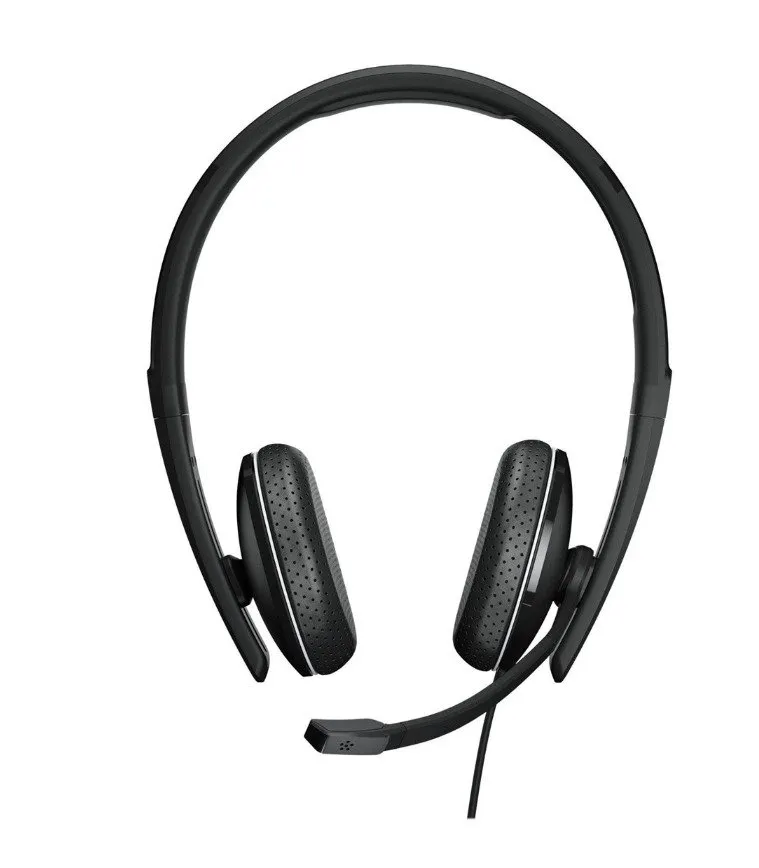 In-ear-hörlurar EPOS SENNHEISER ADAPT 165 USB II, dubbelsidig, med USB-adapter, 3,5 mm och USB-anslutningar