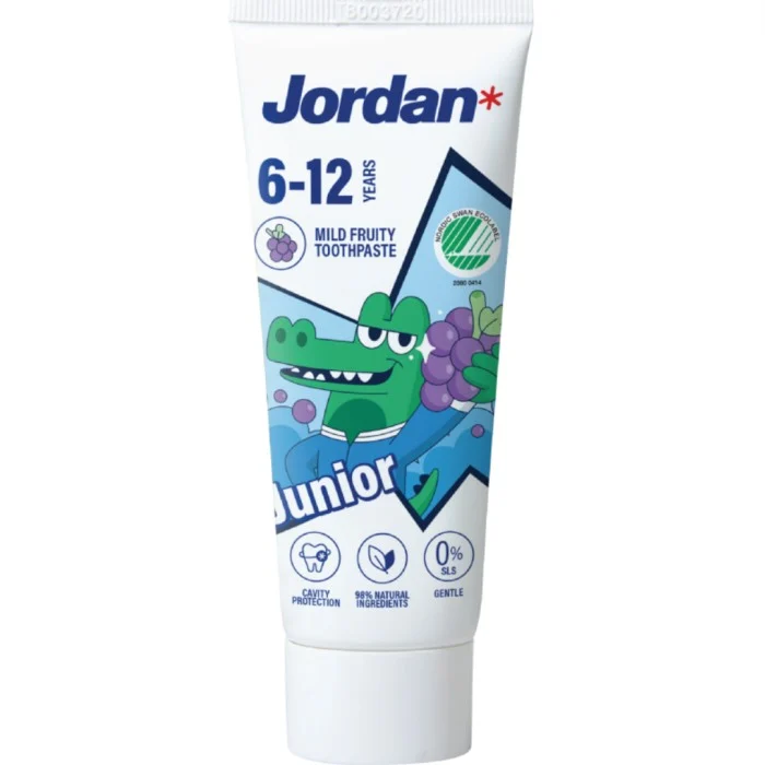 Jordan Junior Tandkräm 6-12 år, 50 ml