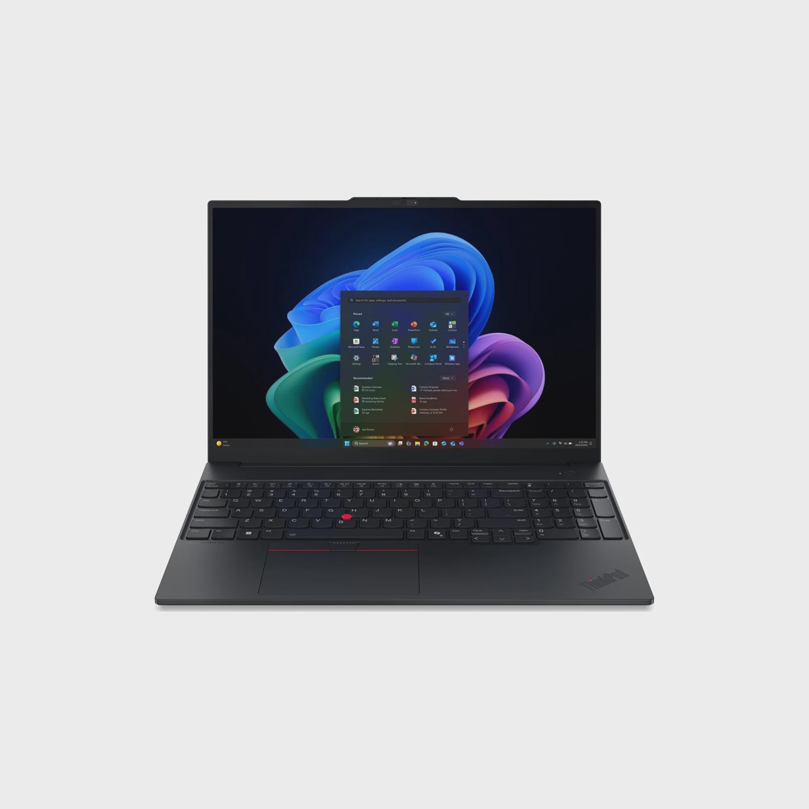Lenovo ThinkPad E16 Gen 4 21YC - Copilot+ PC - Intel Core Ultra 5 - 325 / upp till 4.5 GHz - Win 11 Pro - Intel Graphics - 24 GB RAM - 512 GB SSD TCG Opal Encryption 2, NVMe - 16 IPS 1920 x 1200 - Gigabit Ethernet - Wi-Fi 7, Bluetooth - svart - kbd: nordiskt (danska/finska/norska/svenska) - med 3 år Lenovo kurir/avlämning, CO2-kompensation 0,2 ton (3:e generationen)