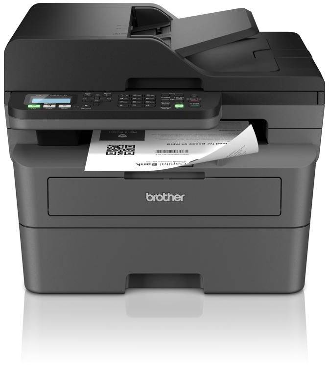 Brother MFC-L2827DW, skrivare + scanner + kopiator + fax, 32 ppm, 600 dpi scanner, ADF, duplex, AirPrint, USB/LAN/WiFi, bild 3
