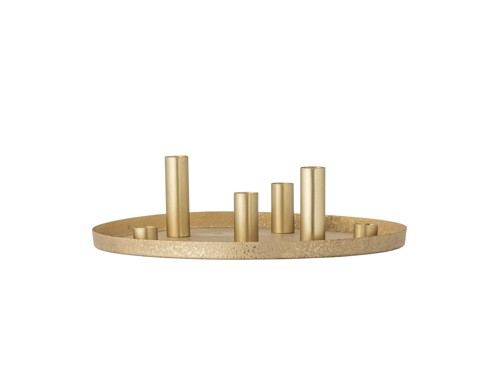 Bloomingville - Maxime Candle Holder - Gold - Metal, bild 2