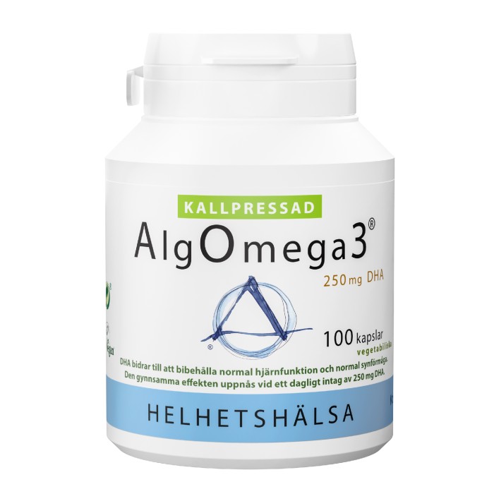 Helhetshälsa AlgOmega3 Kallpressad, 100 st