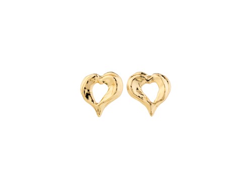 PILGRIM - TIDE Heart Earrings - Gold-Plated - 15mm, bild 2