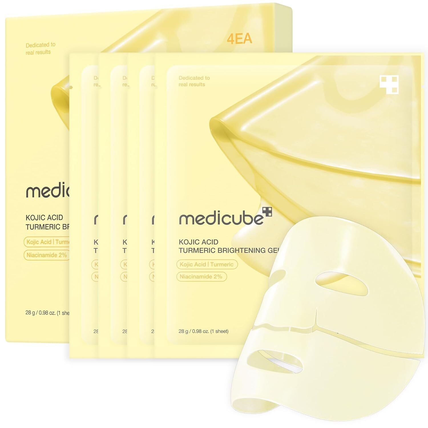 Medicube Koji Acid Turmeric Brightening Gel Mask