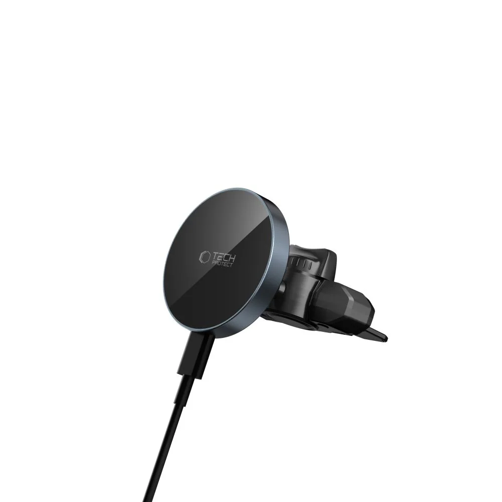 Tech-Protect mm15W-V5 magnetisk MagSafe-bilhållare för ventilationsmunstycke/CD-fack – svart, bild 5