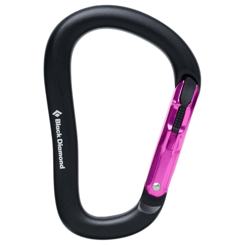Black Diamond Rocklock Magnetron Carabiner Black - OneSize