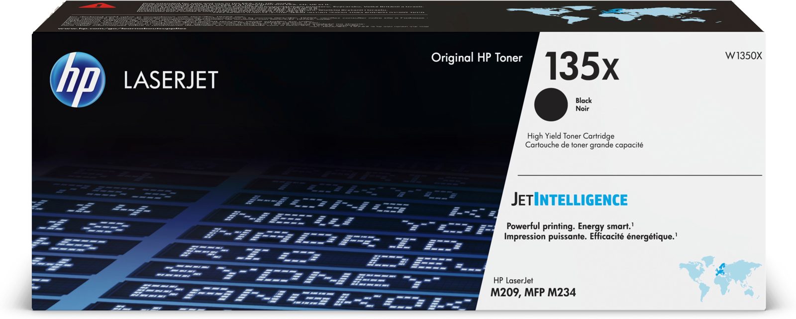 HP 135X LaserJet toner, svart, bild 4