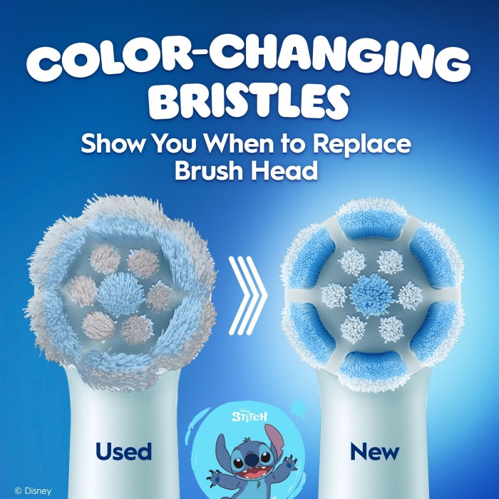 Oral-B Borsthuvuden iO Gentle Care Stitch Refills - 2 st, bild 3