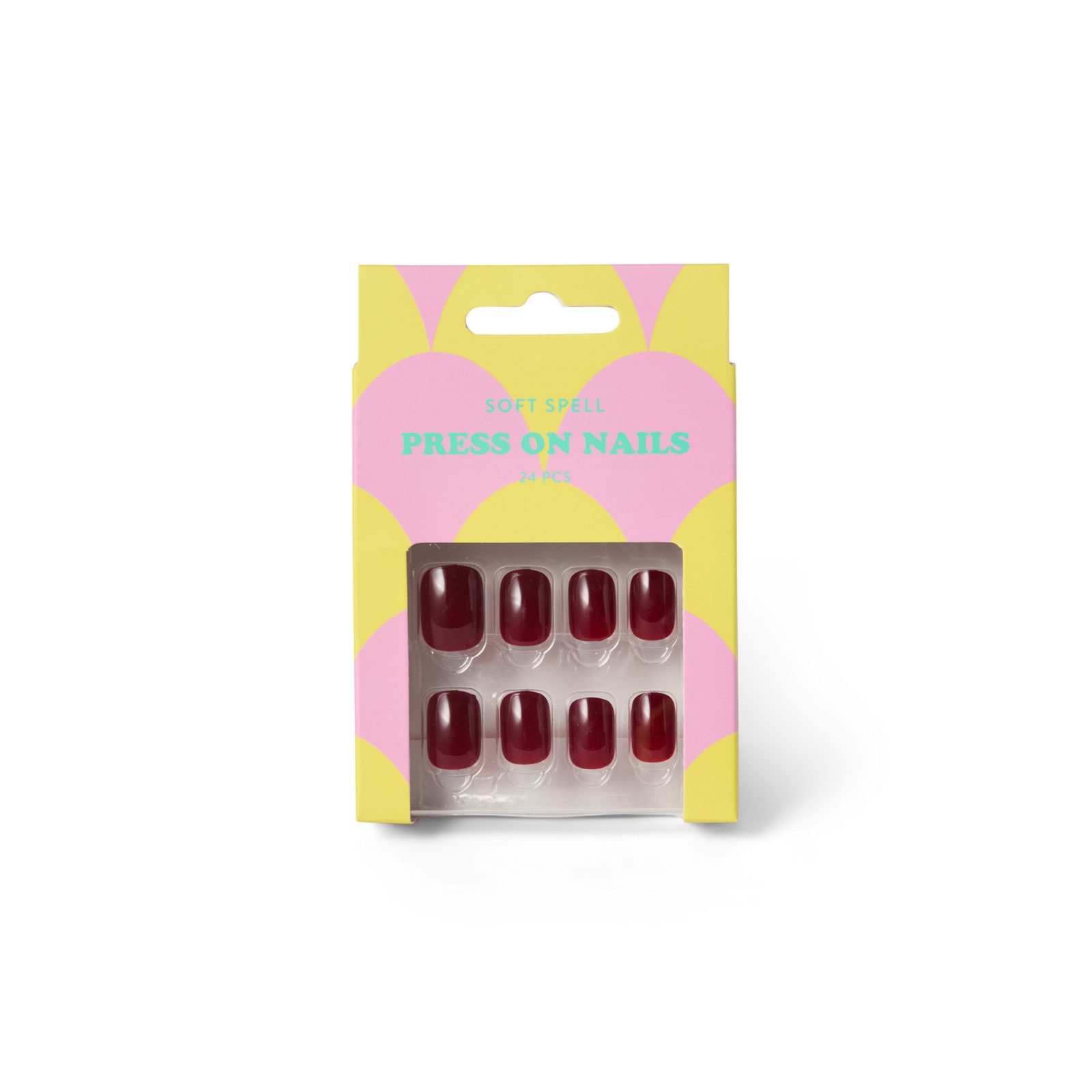 Soft Spell Press On Cherry Noir 24pcs
