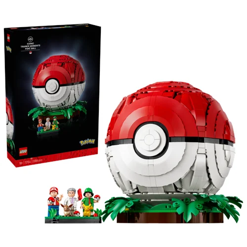 LEGO Pokémon Ikoniska Tränarögonblick Poké Ball 72154