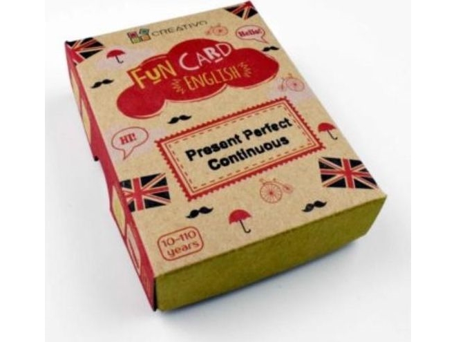 Creativo Fun Card engelska Present Perfect Continuous