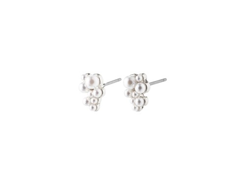 PILGRIM - RELANDO Pearl Earrings - Silver Plated - 8 mm, bild 2