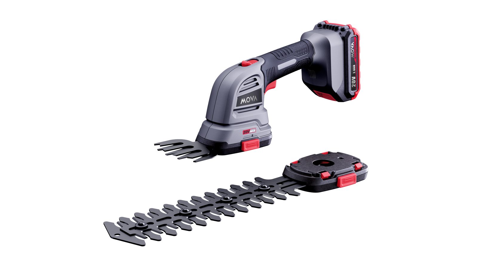 Mova 2-IN-1 Grass Shear Hedge Trimmer GGS20