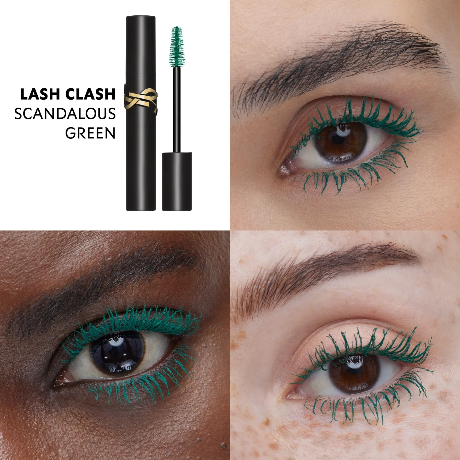 Yves Saint Laurent Lash Clash Extreme Volume Mascara Scandalous Green 3, bild 4