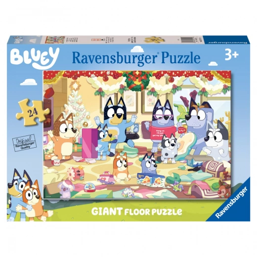 Ravensburger Pussel: Bluey Jul 24 Bitar, bild 2