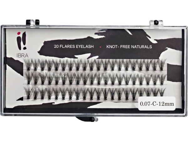 Ibra Makeup Double Eyelash Tangle 12mm